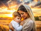 Jesus honrou sua mãe a todo o momento