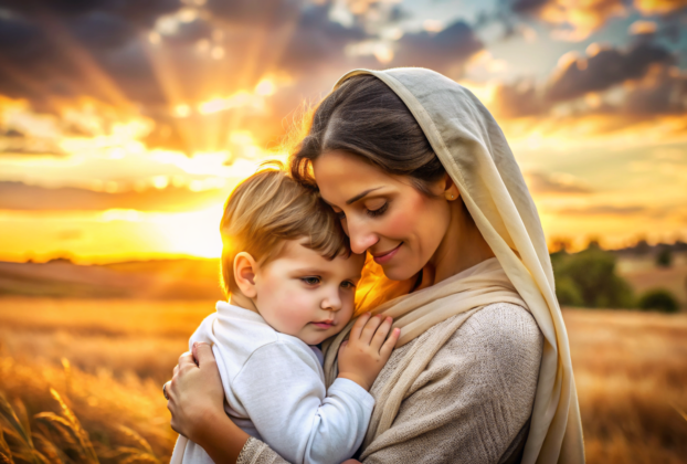 Jesus honrou sua mãe a todo o momento